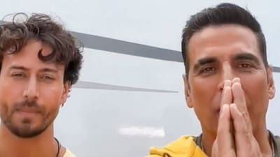 Akshay Kumar and Tiger Shroff: Akshay Kumar shared a video featuring both of them and extended heartfelt wishes for the people across the country. Akshay wrote along with the video, “New India, new confidence, new vision.. our time has come. Happy Republic Day. Jai Hind...Jai Bharat.” (PTI)