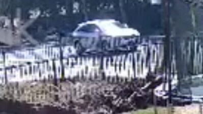 Home surveillance video of the incident helped investigators crack the crime (Fox 11 Los Angeles screenshot) Home surveillance video of the incident helped investigators crack the crime (Fox 11 Los Angeles screenshot)