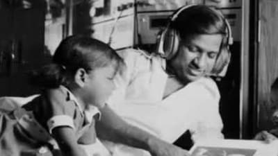 Ilaiyaraaja shares an old black-and-white picture with late daughter Bhavatharini Ilaiyaraaja shares an old black-and-white picture with late daughter Bhavatharini