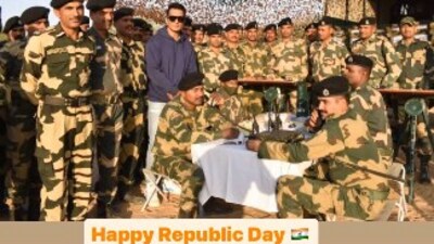 Sonu Sood: The actor took to his Instagram stories to share a photo of himself with the Indian Army and wrote, "Happy Republic Day."&nbsp; (Instagram/@sonu_sood)