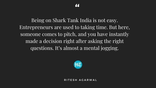 Ritesh Agarwal on Shark Tank India 3.