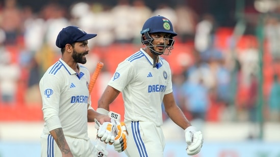 In response to England's 246, India reached 421/7 in 110 overs at Stumps, on Day 2. The hosts have a big lead of 175 runs. Ravindra Jadeja (81*) and Axar Patel (35*) will resume batting on Day 3.(ANI )
