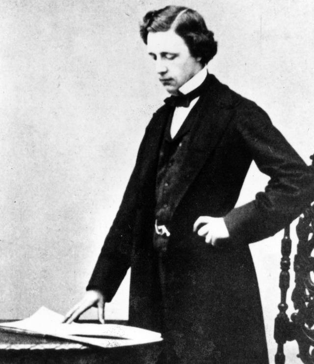Lewis Carroll at 25. (Shutterstock) Lewis Carroll at 25. (Shutterstock)