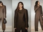 Sonam Kapoor is the ultimate fashionista, who always hits the style targets like a pro. Be it a sartorial saree or a bossy jumpsuit, the stylish diva can pull off any look to perfection. Just a day ago, Sonam turned heads in a classy back dress, and this time the diva effortlessly exudes chic vibes in an all-brown look. With the back to back sartorial choices, she is proving her fashion finesse and serving the style inspiration to all her followers. Sonam is quite active on social media and her glamorous Insta-diaries are a treasure trove of fashion goals for all her fans. Her latest stunning look is no exception and is sure to leave you in awe.