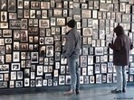 Exhibition in Auschwitz-Birkenau: Hundreds of photos and yet only a very small part of the victims of Nazi persecution during the Holocaust.