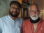 Director Arvvind Kumar Pandey with actor Sanjay Mishra Director Arvvind Kumar Pandey with actor Sanjay Mishra