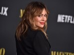 Alyssa Milano attempts damage control, justifying the fundraiser on X, as controversy surrounds the campaign.(Photo by Jordan Strauss/Invision/AP)