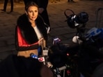 Donald Trump's attorney Alina Habba addresses the media on January 26, 2024, after the jury ordered him to pay $83.3 million in damages to E Jean Carroll. Donald Trump's attorney Alina Habba addresses the media on January 26, 2024, after the jury ordered him to pay $83.3 million in damages to E Jean Carroll.