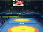 File photo of wrestling.