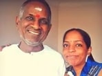 Ilaiyaraaja with his daughter Bhavatharini