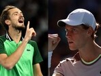 Jannik Sinner and Daniil Medvedev have faced each other nine times on the ATP tour