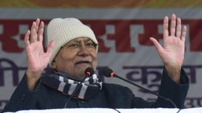 Bihar Chief Minister Nitish Kumar. (Photo by Santosh Kumar/ Hindustan Times)