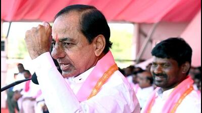 A senior BRS leader said party president and former chief minister K Chandrasekhar Rao is contemplating contesting the upcoming Lok Sabha elections, while undertaking an overhaul of the party candidates. (ANI) A senior BRS leader said party president and former chief minister K Chandrasekhar Rao is contemplating contesting the upcoming Lok Sabha elections, while undertaking an overhaul of the party candidates. (ANI)