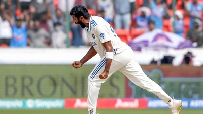 India's Jasprit Bumrah celebrates a wicket. (ANI) India's Jasprit Bumrah celebrates a wicket. (ANI)