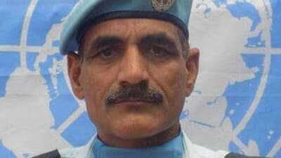 Border Security Force (BSF) officer Sanwalaram Vishnoi was killed during violent protests in the United Nations Peacekeeping Mission in Congo in 2022 (HT Photo/Sourced) Border Security Force (BSF) officer Sanwalaram Vishnoi was killed during violent protests in the United Nations Peacekeeping Mission in Congo in 2022 (HT Photo/Sourced)