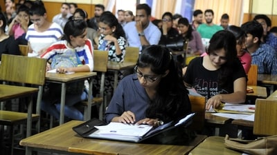 According to the report, the total number of pass-outs increased to 1.07 crore in 2021-22 as against 95.4 lakh in 2020-21. (HT Photo) According to the report, the total number of pass-outs increased to 1.07 crore in 2021-22 as against 95.4 lakh in 2020-21. (HT Photo)