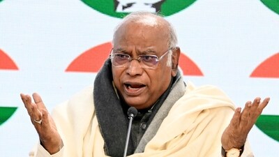 Congress National President Mallikarjun Kharge. (ANI) Congress National President Mallikarjun Kharge. (ANI)