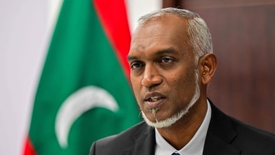 Maldives President Mohammed Muizzu. (AFP) Maldives President Mohammed Muizzu. (AFP)