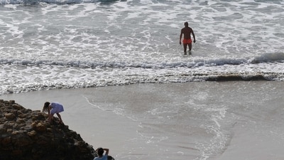 It said that the lack of cloud cover also led to increased temperatures. (AFP) It said that the lack of cloud cover also led to increased temperatures. (AFP)