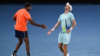 Bopanna-Ebden maintained their calm composure and once again put in a dominating performance to seal the second set and win the title. (AFP)