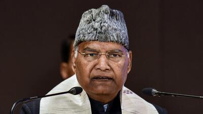 The fourth meeting of the high level committee (HLC) on one nation one election was chaired by former president Ram Nath Kovind on Saturday. (ANI) The fourth meeting of the high level committee (HLC) on one nation one election was chaired by former president Ram Nath Kovind on Saturday. (ANI)