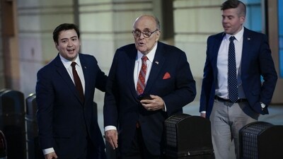 Rudy Giuliani, the former personal lawyer for ex-US President Donald Trump (Getty Images via AFP) Rudy Giuliani, the former personal lawyer for ex-US President Donald Trump (Getty Images via AFP)