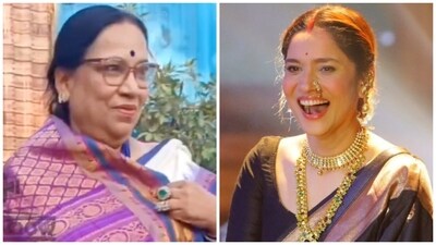 Rajani Jain was spotted outside the Bigg Boss 17 house on Saturday. Rajani Jain was spotted outside the Bigg Boss 17 house on Saturday.