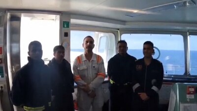 Captain Avinash Rawat, commanding officer of the merchant vessel struck by a missile in the Gulf of Aden. Captain Avinash Rawat, commanding officer of the merchant vessel struck by a missile in the Gulf of Aden.