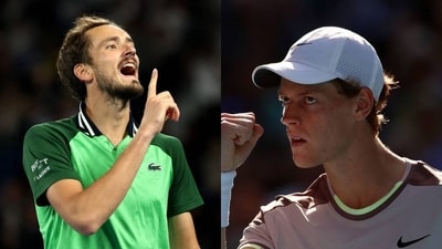 Jannik Sinner and Daniil Medvedev have faced each other nine times on the ATP tour Jannik Sinner and Daniil Medvedev have faced each other nine times on the ATP tour