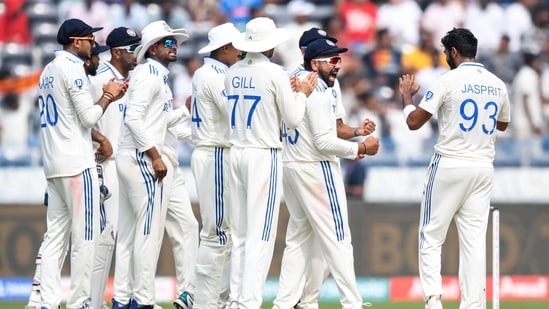 During England's second innings, Jasprit Bumrah and R Ashwin took two-wicket hauls for India.(AFP)