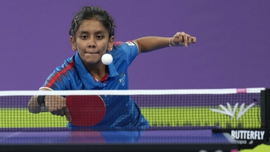India's Sreeja Akula (AP)