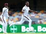 Shamar Joseph of the West Indies (R) dismisses Josh Hazlewood of Australia, sealing a win for the West Indies Shamar Joseph of the West Indies (R) dismisses Josh Hazlewood of Australia, sealing a win for the West Indies