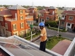 Prime Minister Narendra Modi recently launched a scheme to install 10 million solar rooftops across households in the country.(HT Photo)
