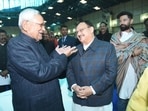 Nitish Kumar on Sunday returned to the NDA fold exiting the INDIA bloc.