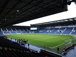 General view inside the stadium before the match 
