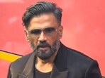 Suniel Shetty at Bigg Boss 17 finale Suniel Shetty at Bigg Boss 17 finale