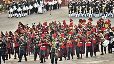 The Beating Retreat Ceremony is a concluding event of Republic Day celebrations. (File) (HT Photo) The Beating Retreat Ceremony is a concluding event of Republic Day celebrations. (File) (HT Photo)