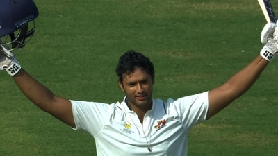 Shivam Dube got his third first-class hundred. Shivam Dube got his third first-class hundred.