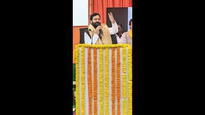 Haryana BJP state president Nayab Singh Saini (HT Photo)