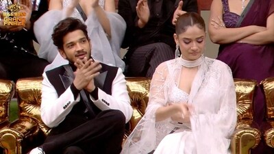 Vicky Jain and Ankita Lokhande on Bigg Boss 17 grand finale Vicky Jain and Ankita Lokhande on Bigg Boss 17 grand finale