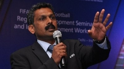 AIFF removed Shaji Prabhakaran, a former FIFA official, from his post last November. (Twitter) AIFF removed Shaji Prabhakaran, a former FIFA official, from his post last November. (Twitter)