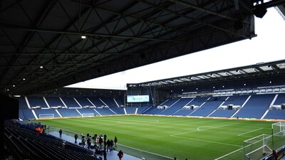 General view inside the stadium before the match (Reuters)