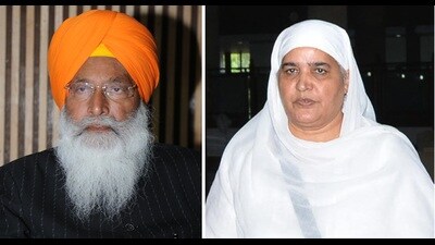 Sukhdev Singh Dhindsa and Bibi Jagir Kaur (File) Sukhdev Singh Dhindsa and Bibi Jagir Kaur (File)