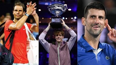Jannik Sinner won his maiden Grand Slam trophy at the Australian Open 2024 Jannik Sinner won his maiden Grand Slam trophy at the Australian Open 2024