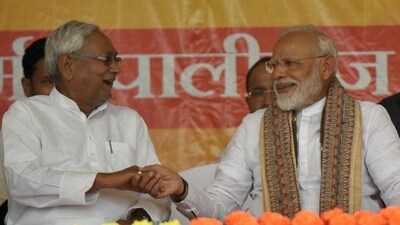 Prime Minister Narendra Modi and Bihar chief minister Nitish Kumar (Santosh Kumar/HT Photo) Prime Minister Narendra Modi and Bihar chief minister Nitish Kumar (Santosh Kumar/HT Photo)