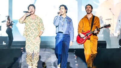 Jonas Brother perform for the first time in India Jonas Brother perform for the first time in India
