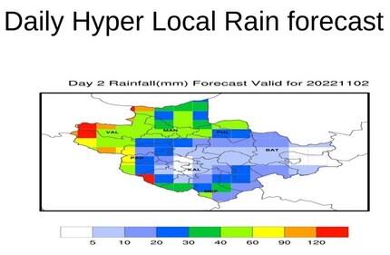The data collated from regional weather radar and local climate research stations is relayed to over 5,000 Wayanad farmers daily, culminating in precise crop advisories. (Courtesy: Rajesh Krishnan) The data collated from regional weather radar and local climate research stations is relayed to over 5,000 Wayanad farmers daily, culminating in precise crop advisories. (Courtesy: Rajesh Krishnan)