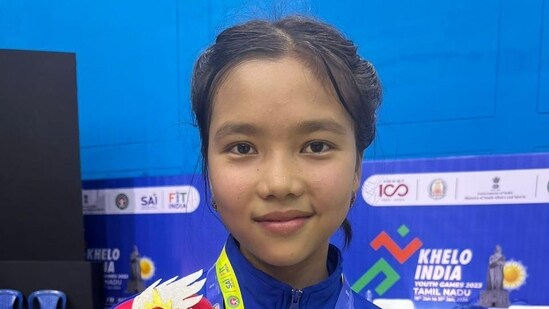 Fencer Mangaleibi Takhellambam