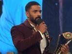 Karthik Mahesh has won the latest season of Bigg Boss Kannada. Karthik Mahesh has won the latest season of Bigg Boss Kannada.