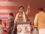 Shantanu Thakur, BJP's Lok Sabha MP, in West Bengal's South 24 Parganas on Sunday, 